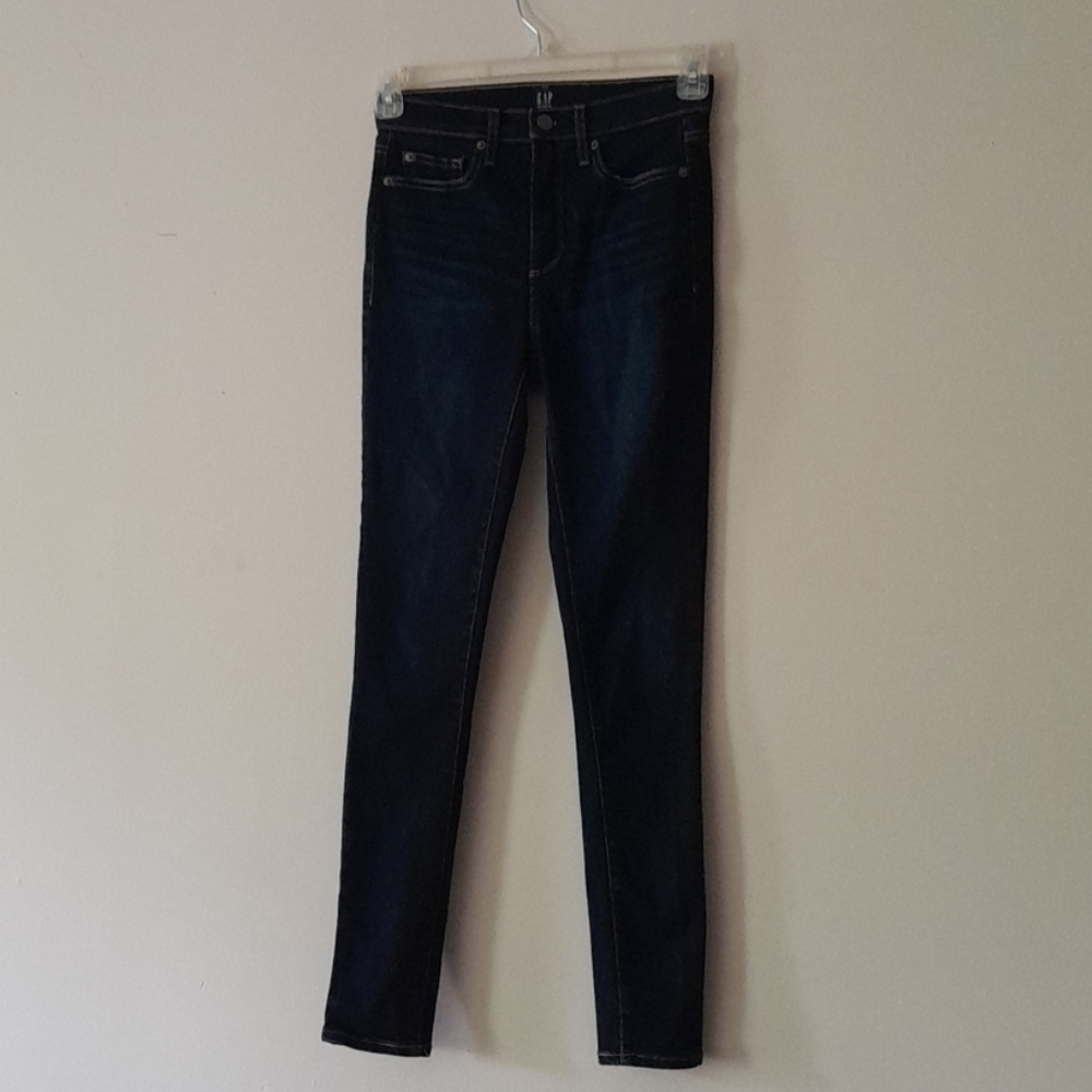 Gap 1969 High Rise Skinny Jeans Size 26R